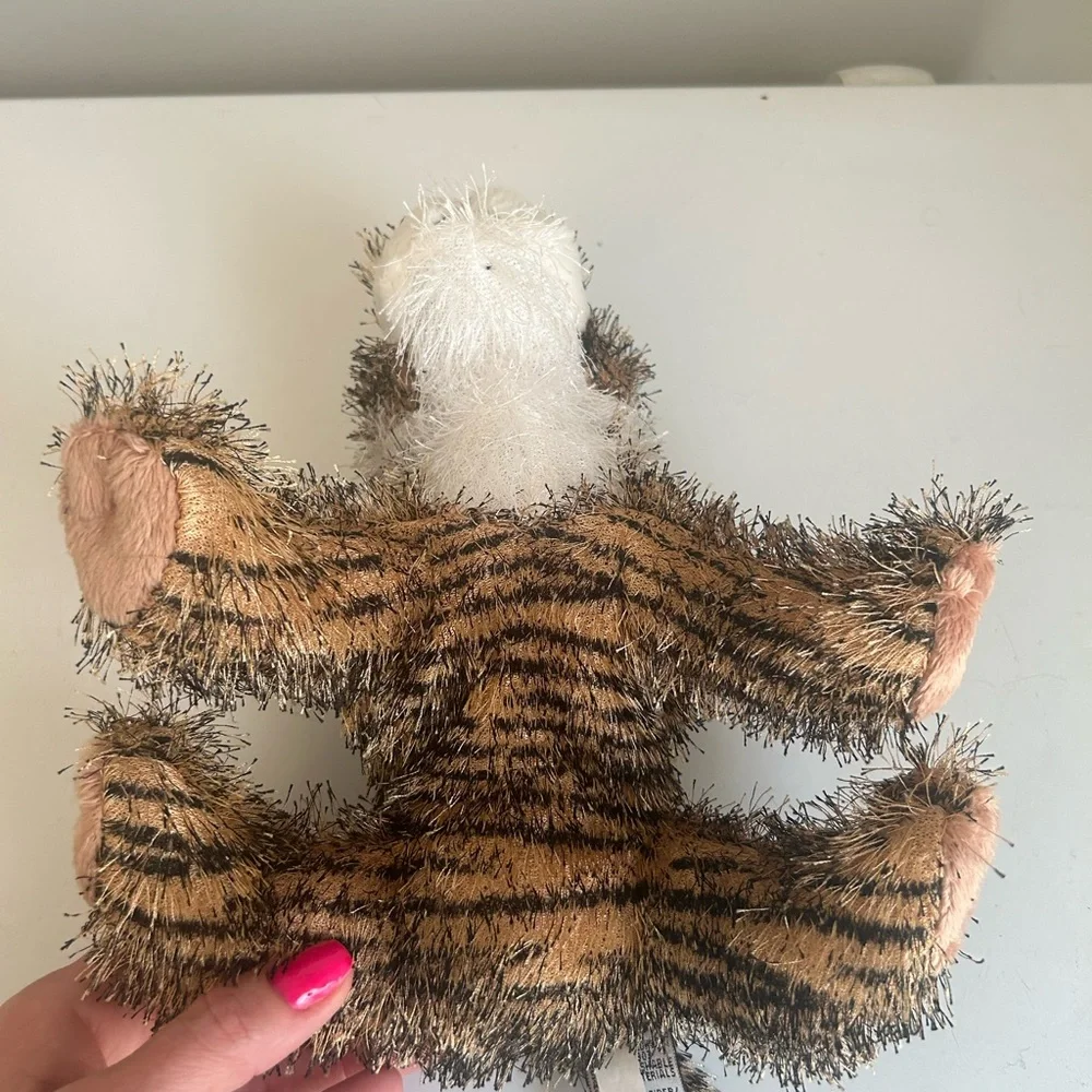 Webkinz GANZ Striped Tiger Soft‎ Plush Brown Black